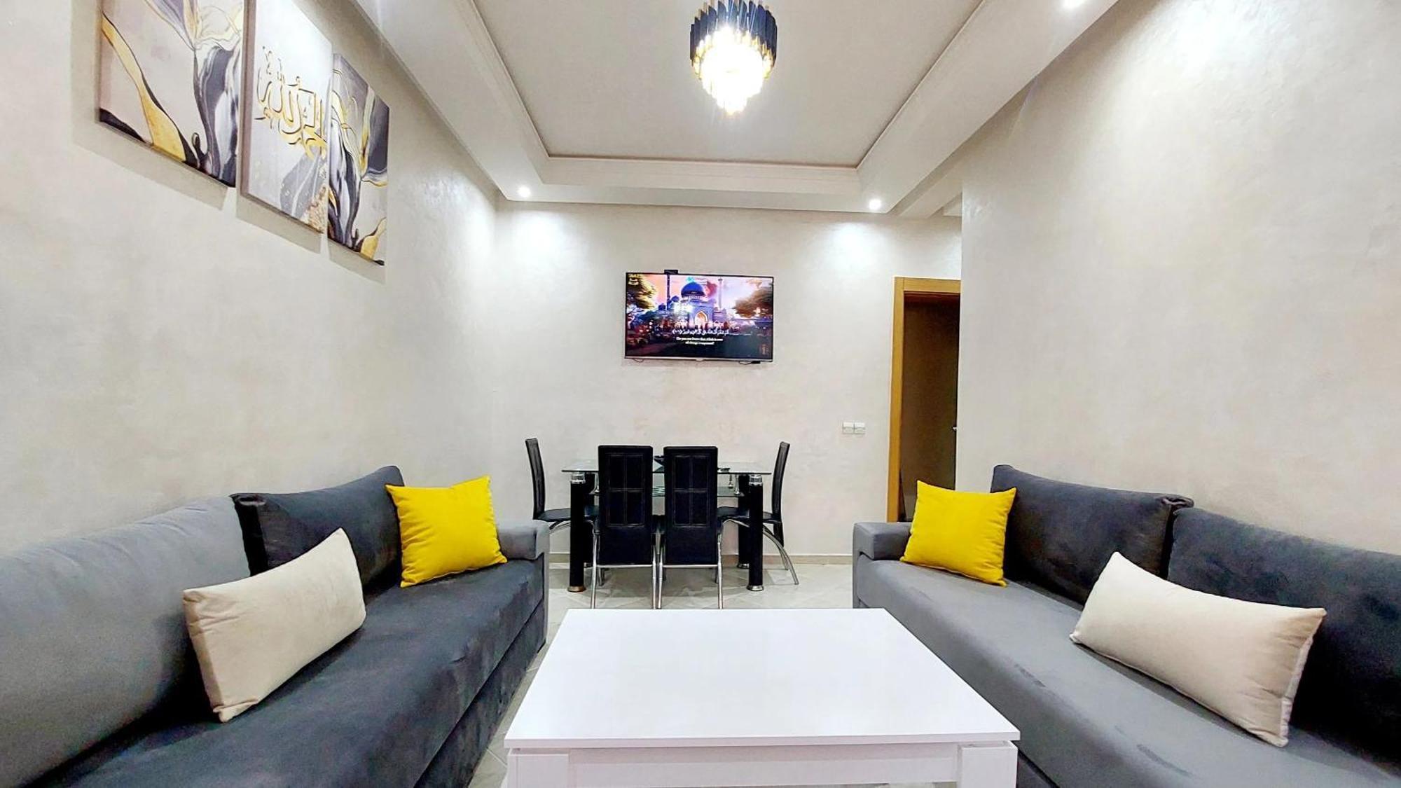 Modern Family Apartment Near Airport Marrakesh Exterior photo