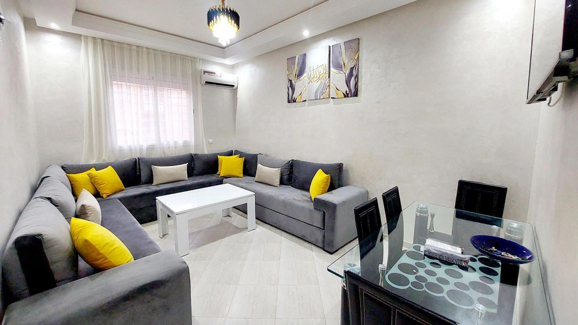 Modern Family Apartment Near Airport Marrakesh Exterior photo